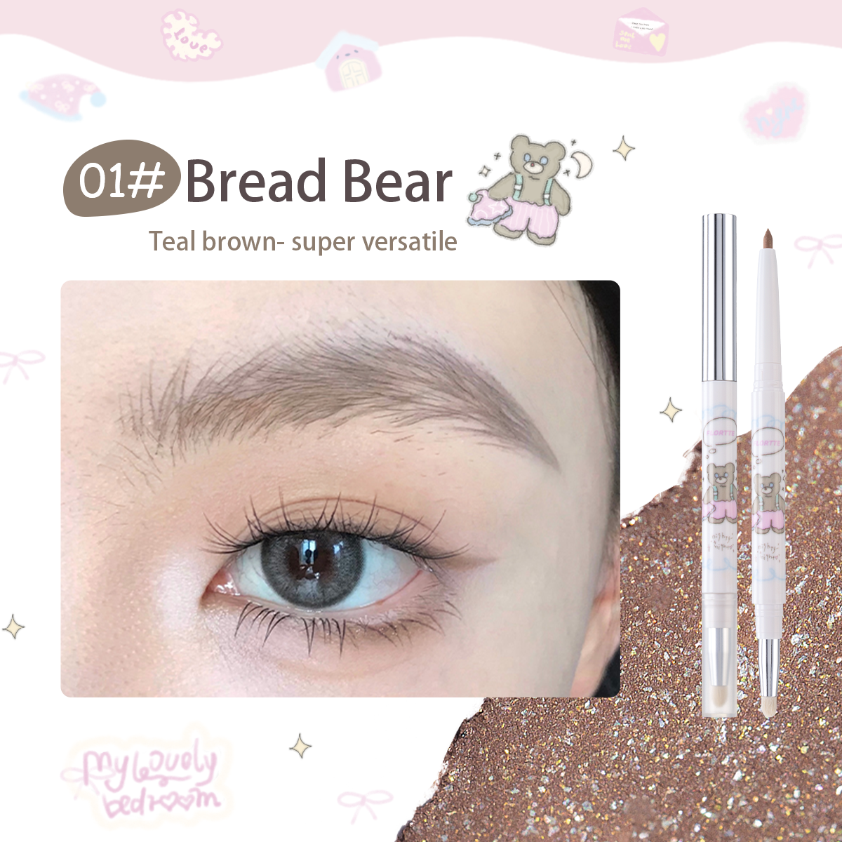 Collection of Bread Bear & Me Eyeliner in a gallery layout